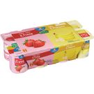 Yogur Sabores Fresa y Plátano