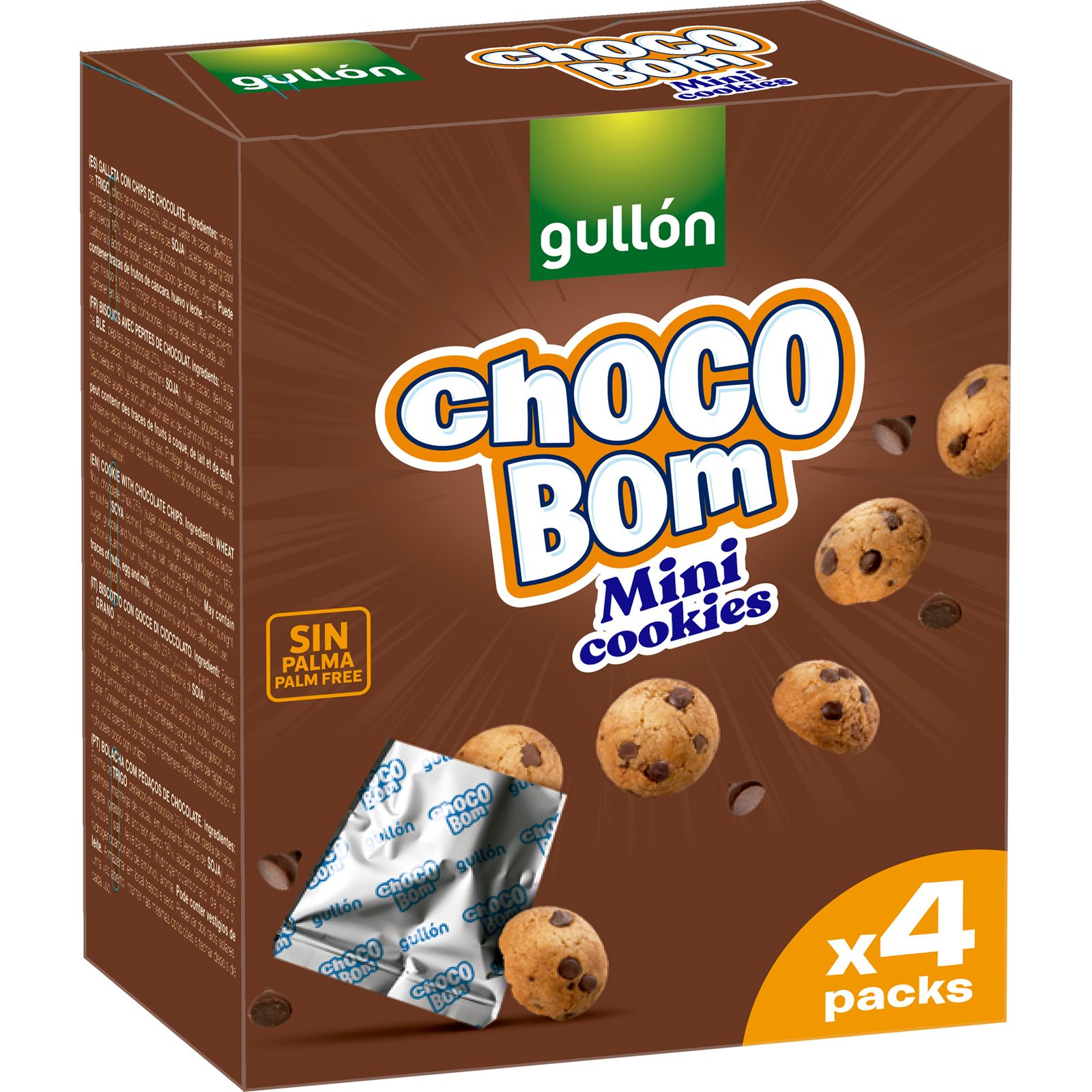 Galletas Chocobom Mini Cookies P-4 | Comunidad Valenciana y Región
